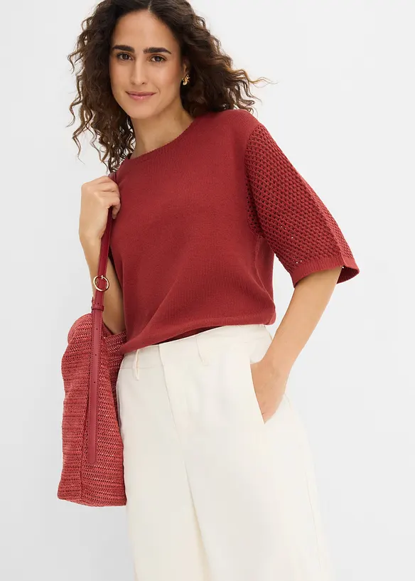 Sommerbukse med kortere ben, bonprix