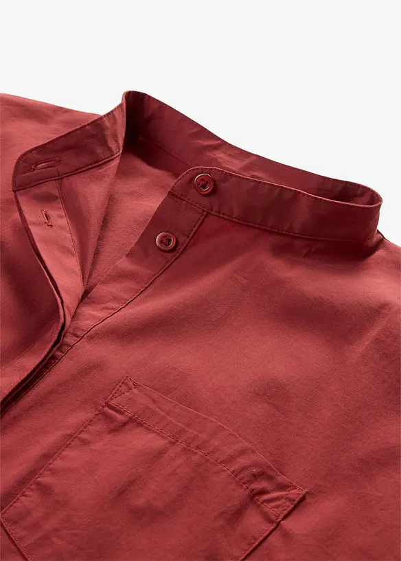 Kortermet bluse med lave skulders&oslash;mmer, bonprix