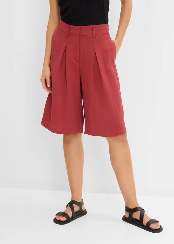 Bermudashorts av viskosemiks, bonprix