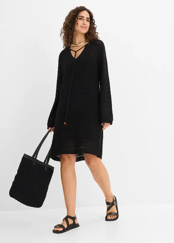 Strikket kjole, bonprix