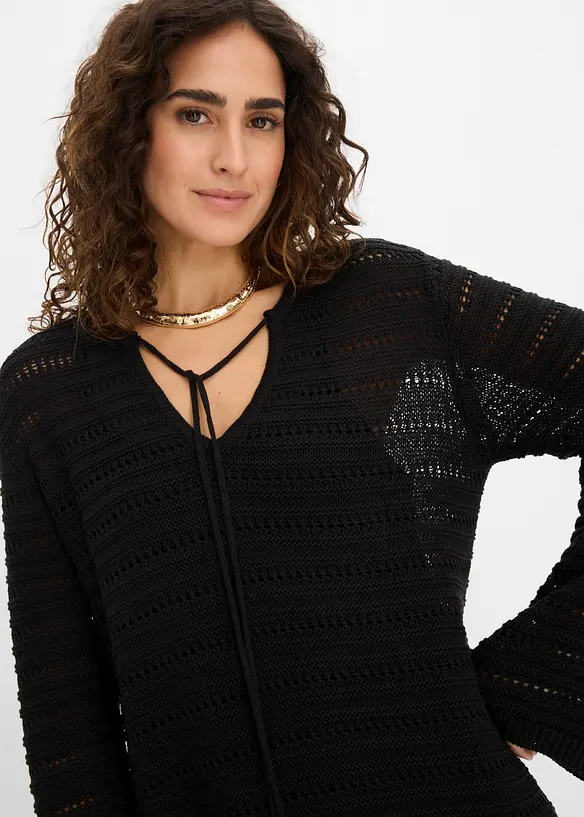 Strikket kjole, bonprix