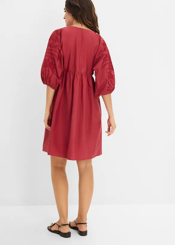 Skjortekjole i 100% bomull, bonprix