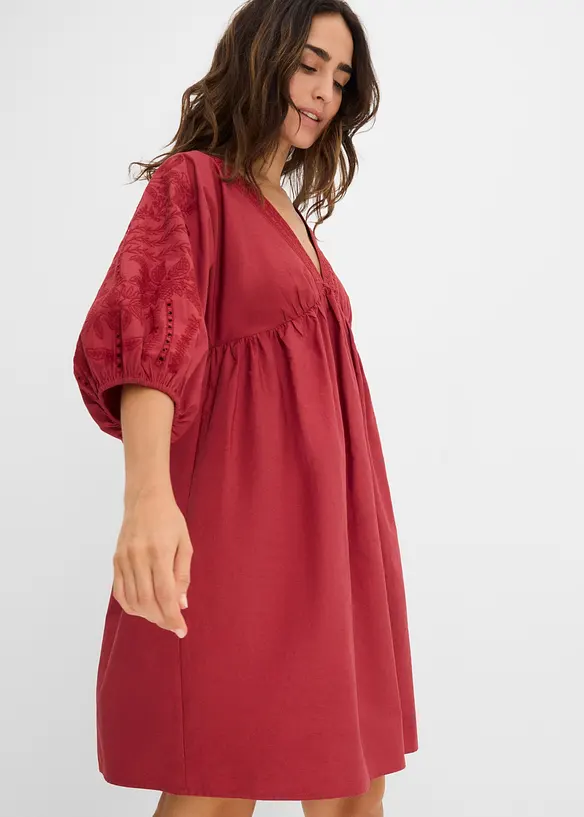 Skjortekjole i 100% bomull, bonprix