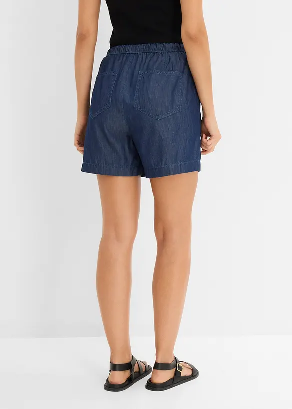 Denimshorts Mid Waist, komfortlinning, bonprix