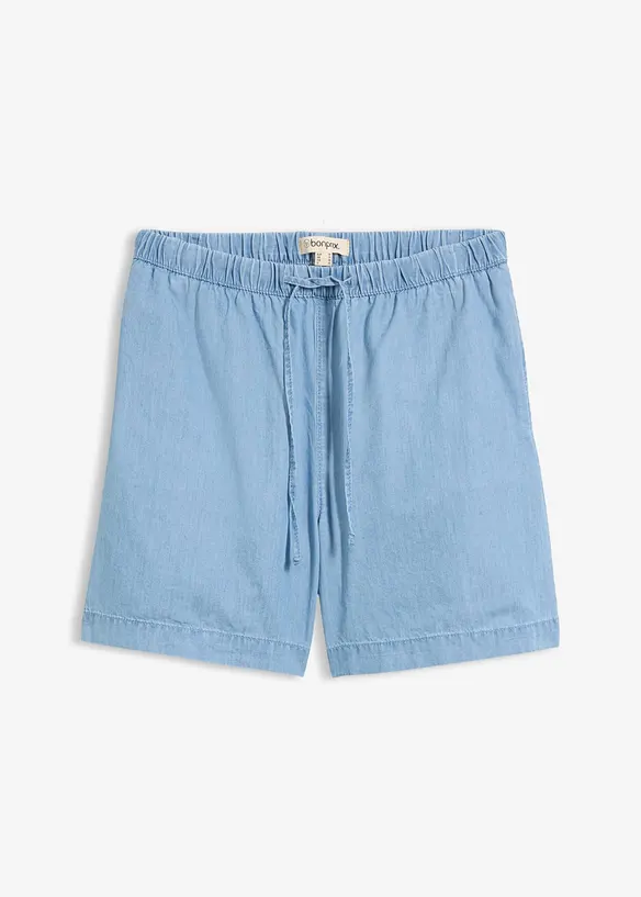 Denimshorts Mid Waist, komfortlinning, bonprix