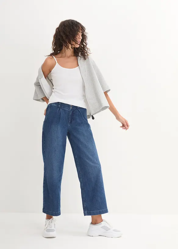 Singlet i 100% bomull (3-pack), bonprix