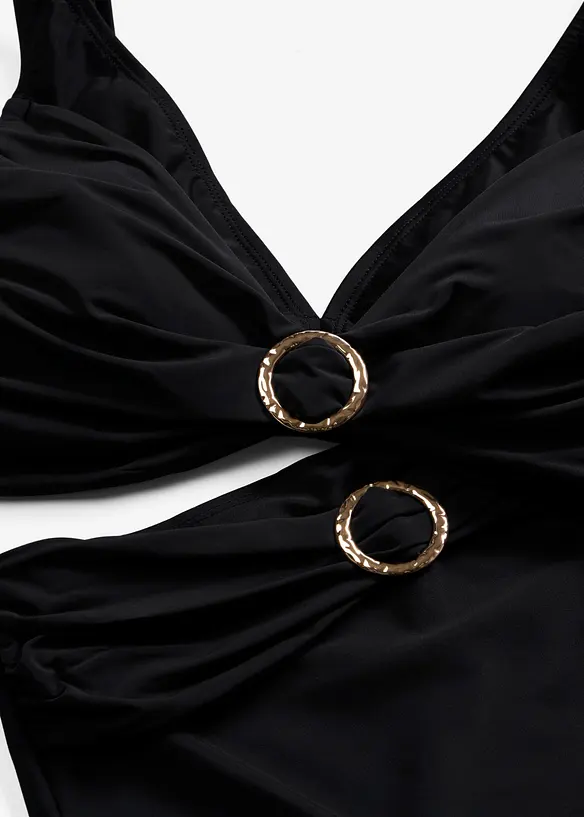Bustier-bikini (2-delt sett) med ringdetalj, bonprix