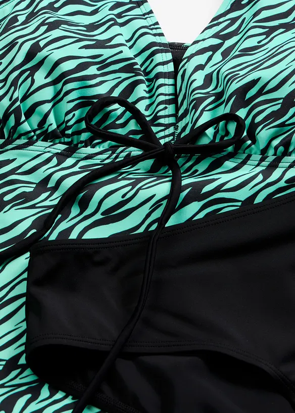 Tankini med knyteb&aring;nd (2-delt sett), bonprix