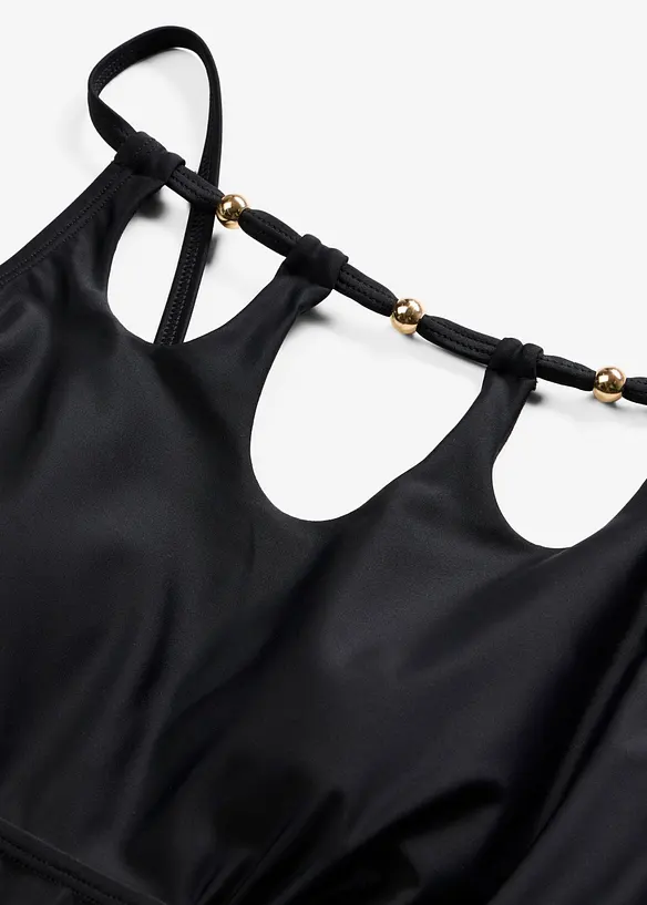 Tankini med cut-outs (2-delt sett), bonprix