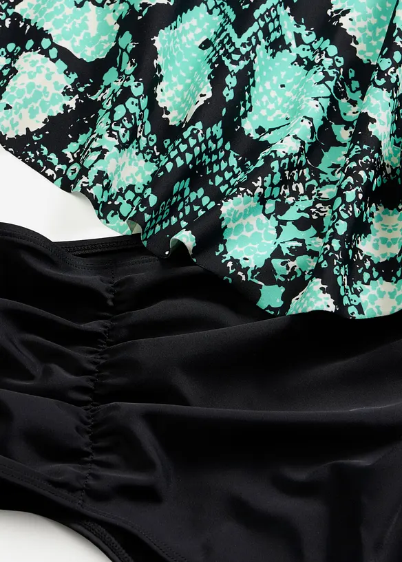 Tankini (2-delt sett) med slangem&oslash;nster, bonprix