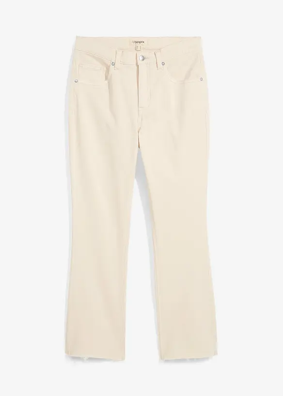 Flared jeans High Waist, cropped, bonprix