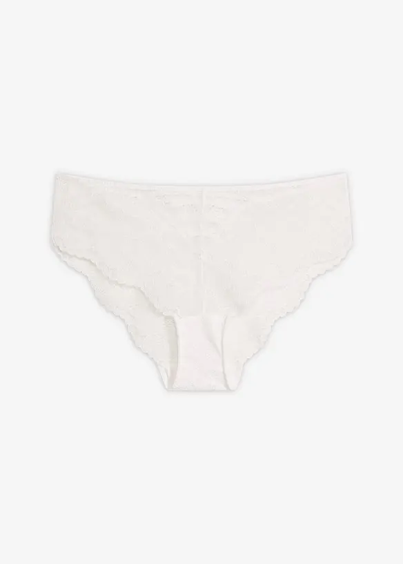 Hipstertruse i eksklusivt blondemateriale, bonprix