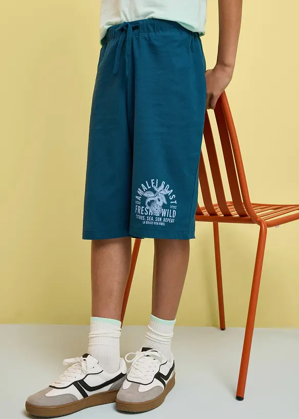 Topp og shorts av 100% &oslash;kologisk bomull (2-delt sett), bonprix