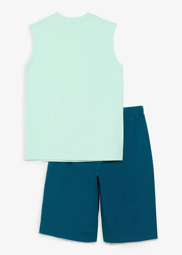 Topp og shorts av 100% &oslash;kologisk bomull (2-delt sett), bonprix