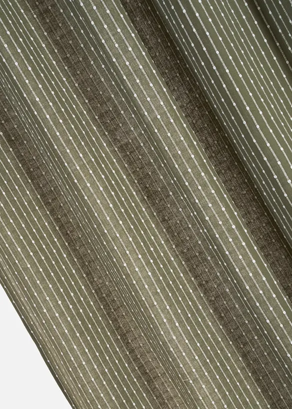 Gardin av vevet &oslash;kologisk bomull (1-pack), bonprix