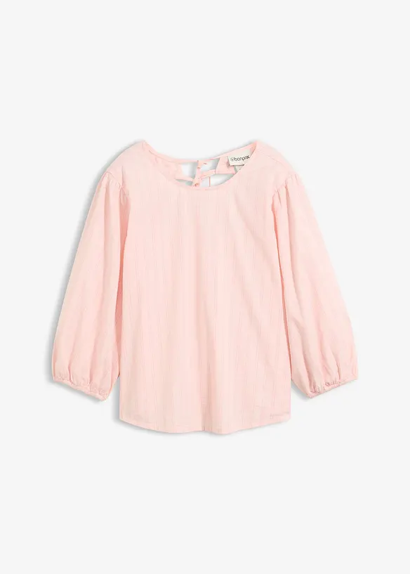 Bluse med volumermer, bonprix
