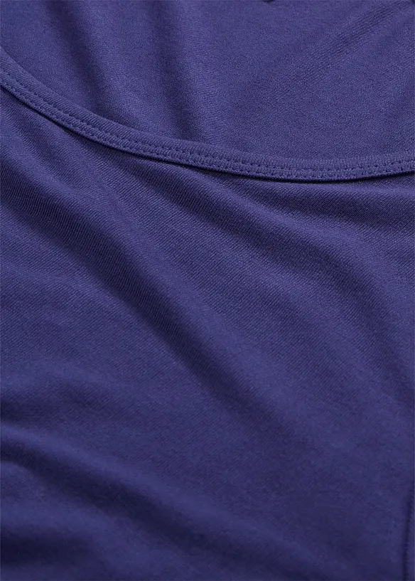 Lang topp i myk viskose, bonprix