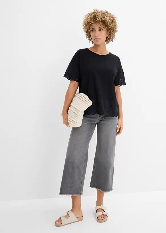 7/8-jeans, Wide Leg, bonprix