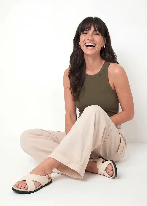 Ribbet singlet, bonprix