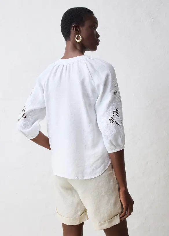 Linbluse, bonprix