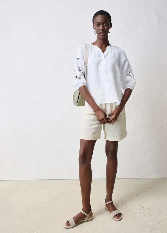 Linbluse, bonprix