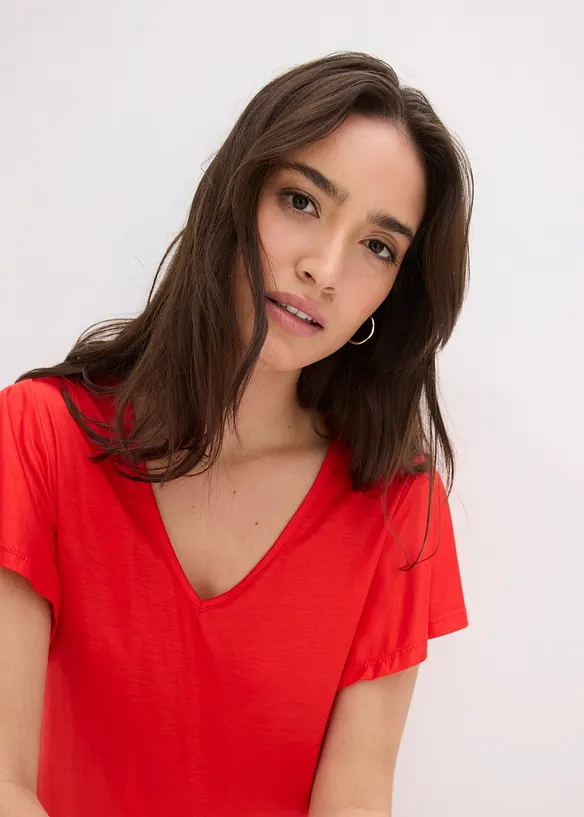 Topp i myk viskose, bonprix