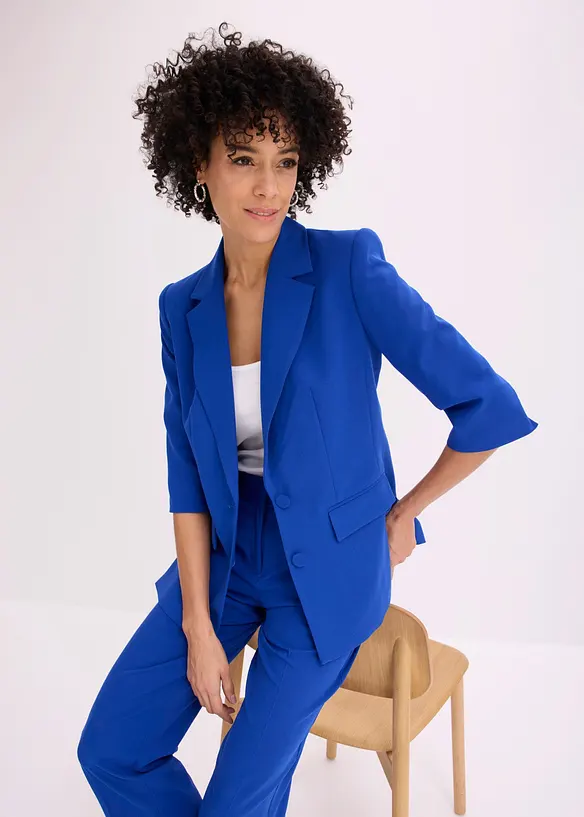 Blazer med moteriktig betoning av skuldrene, bonprix