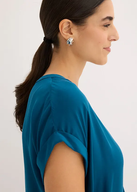 Bluse i 100% viskose, bonprix