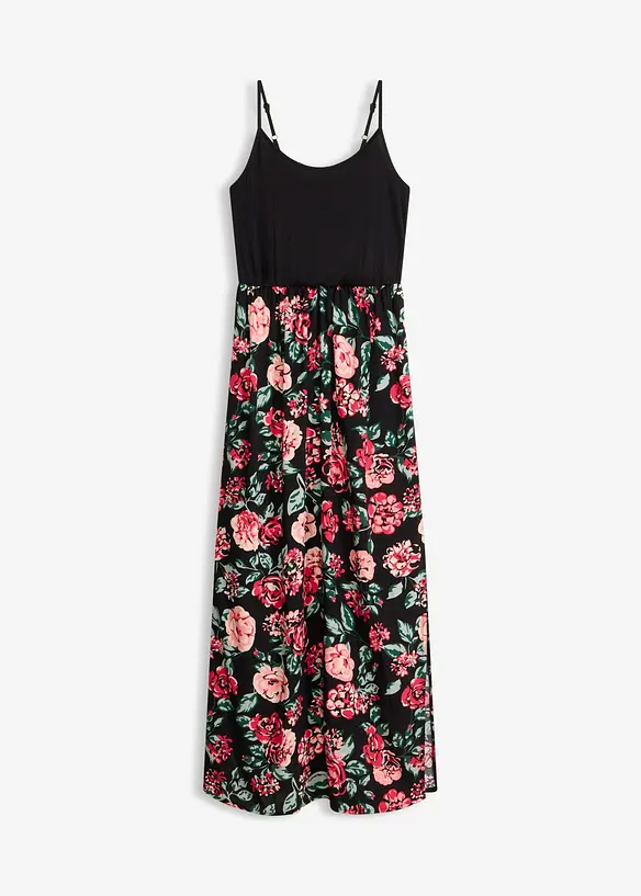 Maxikjole i klimasmart viskose, bonprix