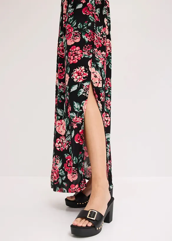 Maxikjole i klimasmart viskose, bonprix