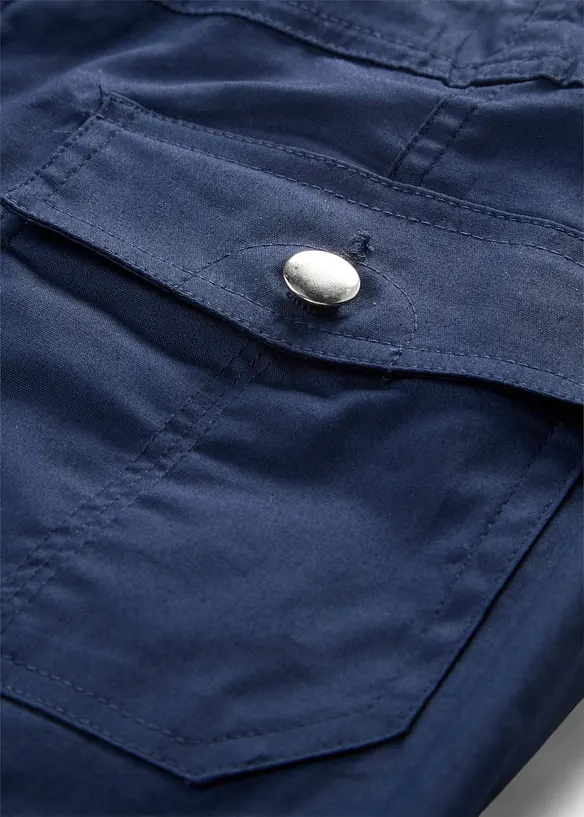 Cargo-bukse med stretch - 3/4 lang, bonprix