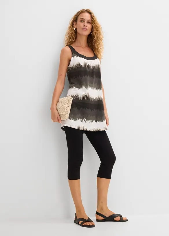 Kjole og caprileggings (2-delt sett), bonprix