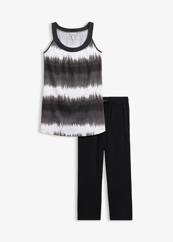 Kjole og caprileggings (2-delt sett), bonprix