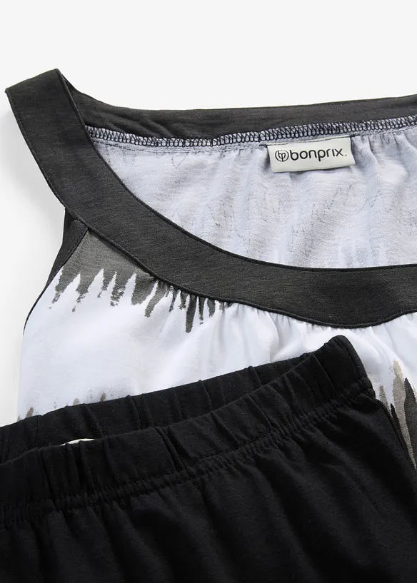 Kjole og caprileggings (2-delt sett), bonprix