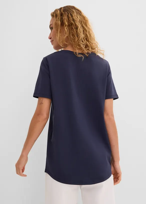 T-skjorte i bomullsmiks, bonprix