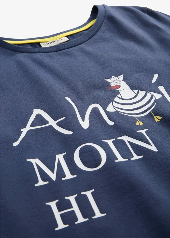 T-skjorte i bomullsmiks, bonprix