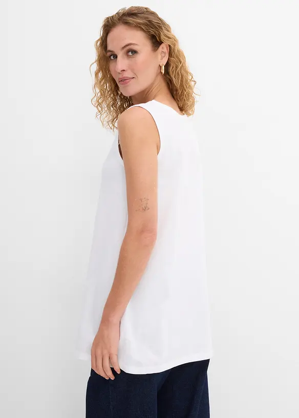 Ermel&oslash;s, lang topp, bonprix