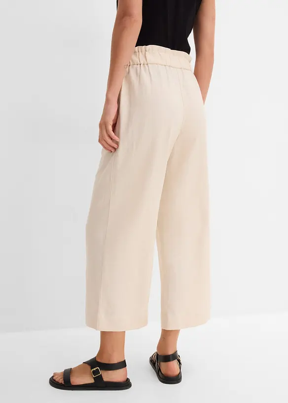 Culotte i lett linmiks, bonprix