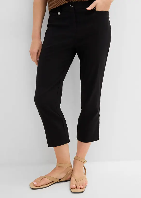 7/8-bukse i bengalin med komfortlinning, bonprix