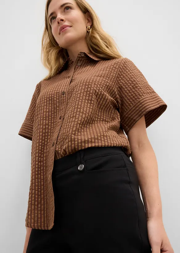 7/8-bukse i bengalin med komfortlinning, bonprix