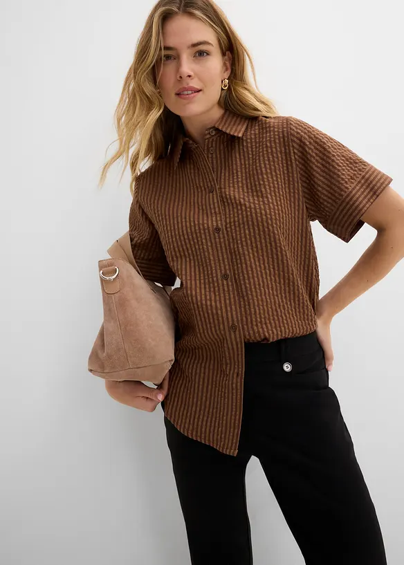 7/8-bukse i bengalin med komfortlinning, bonprix