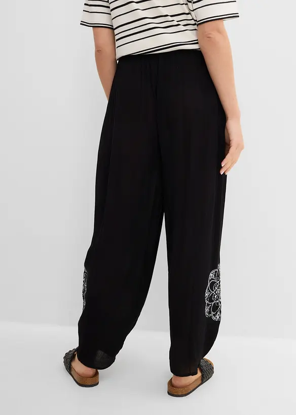 Haremsbukse i viskose, bonprix