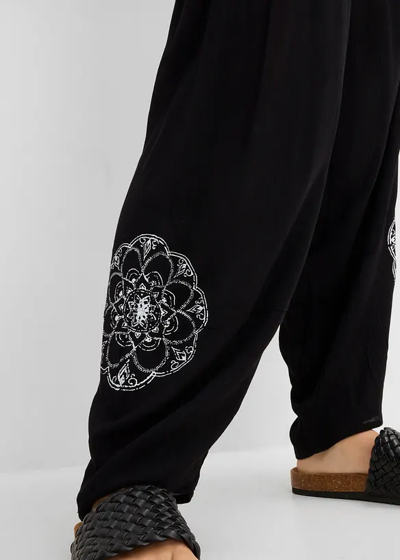 Haremsbukse i viskose, bonprix