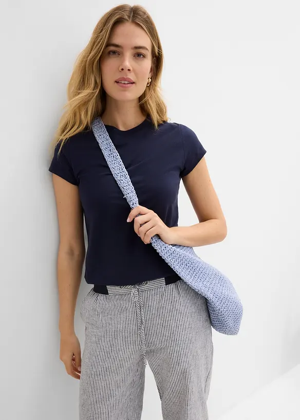 7/8-bukse med lin, bonprix