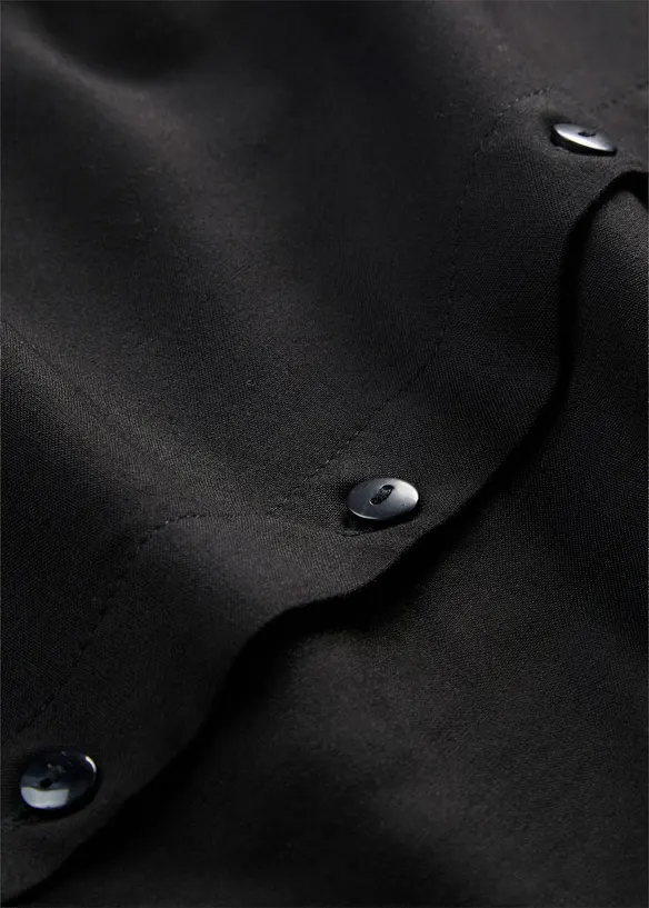 Skjortekjole i lett viskose, bonprix