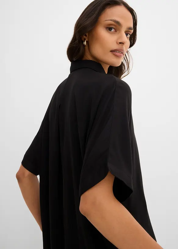 Skjortekjole i lett viskose, bonprix