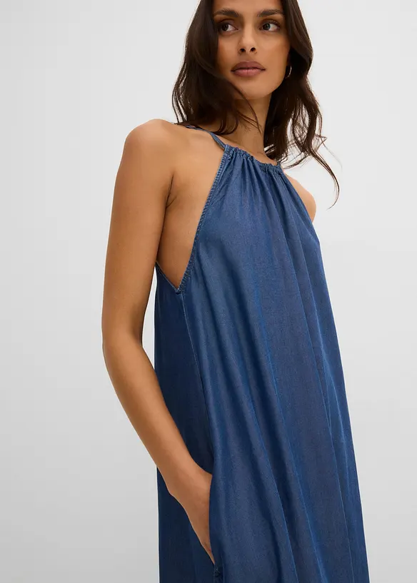 Jeanskjole av lett lyocell, bonprix