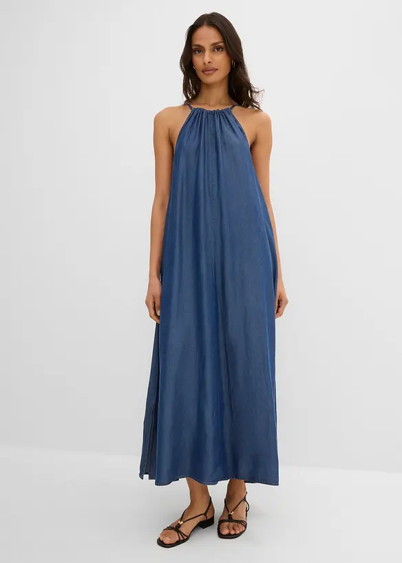 Jeanskjole av lett lyocell, bonprix