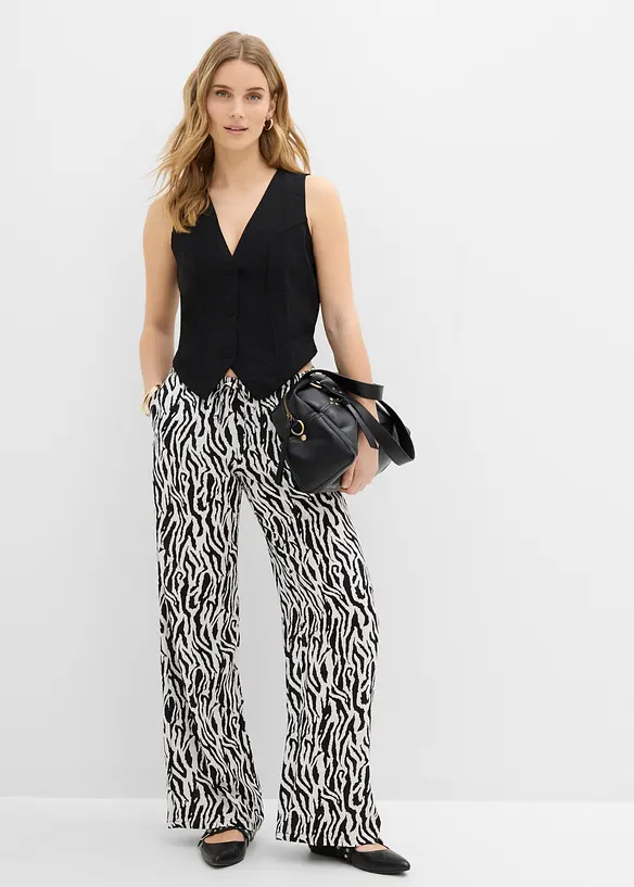 Dressvest av formstabilt interlock-materiale, bonprix