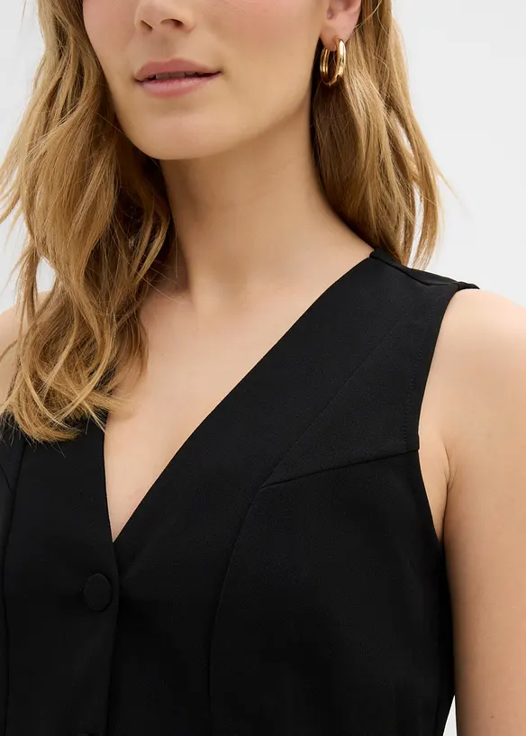 Dressvest av formstabilt interlock-materiale, bonprix